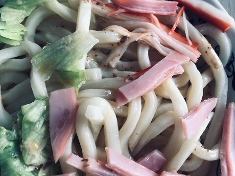 サラダうどん!